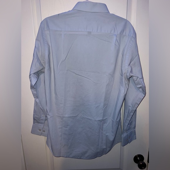 Pierre Cardin Men’s Light Blue Button Up - Picture 5 of 6